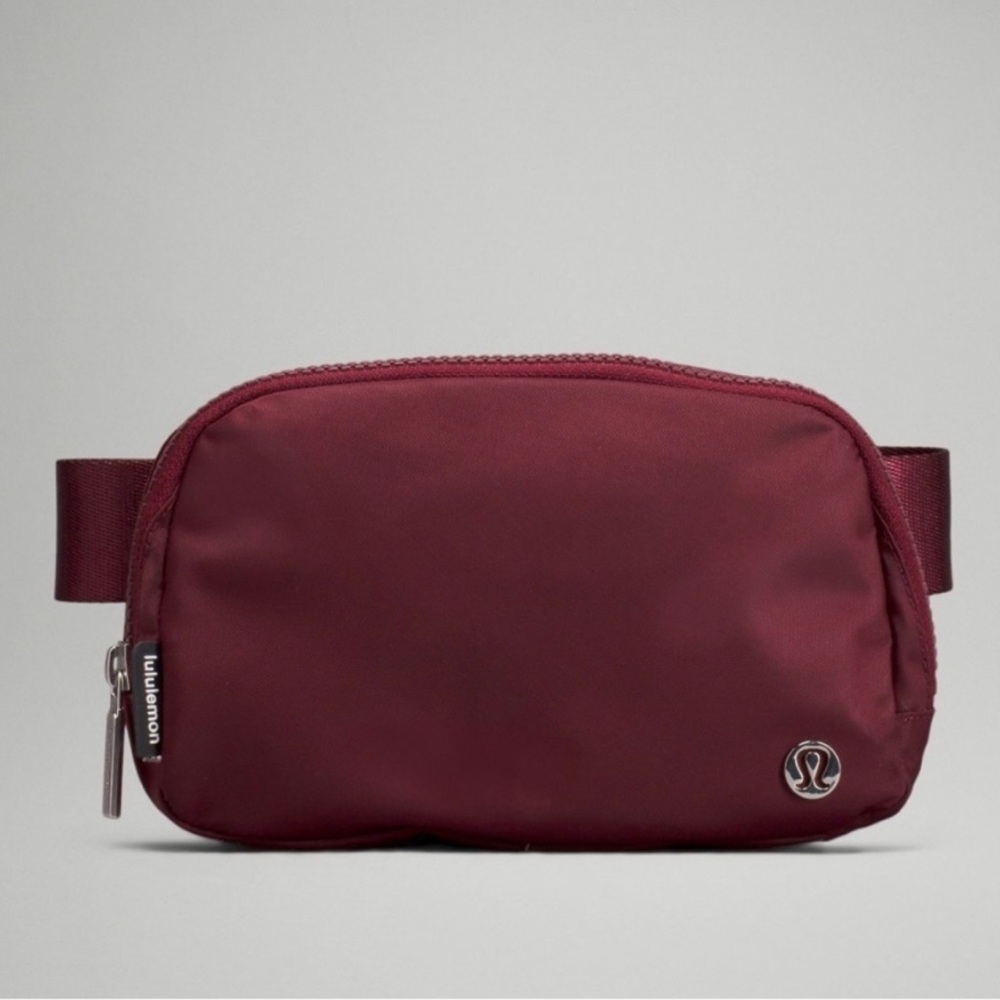 Lululemon Red Merlot Everywhere Belt Bag